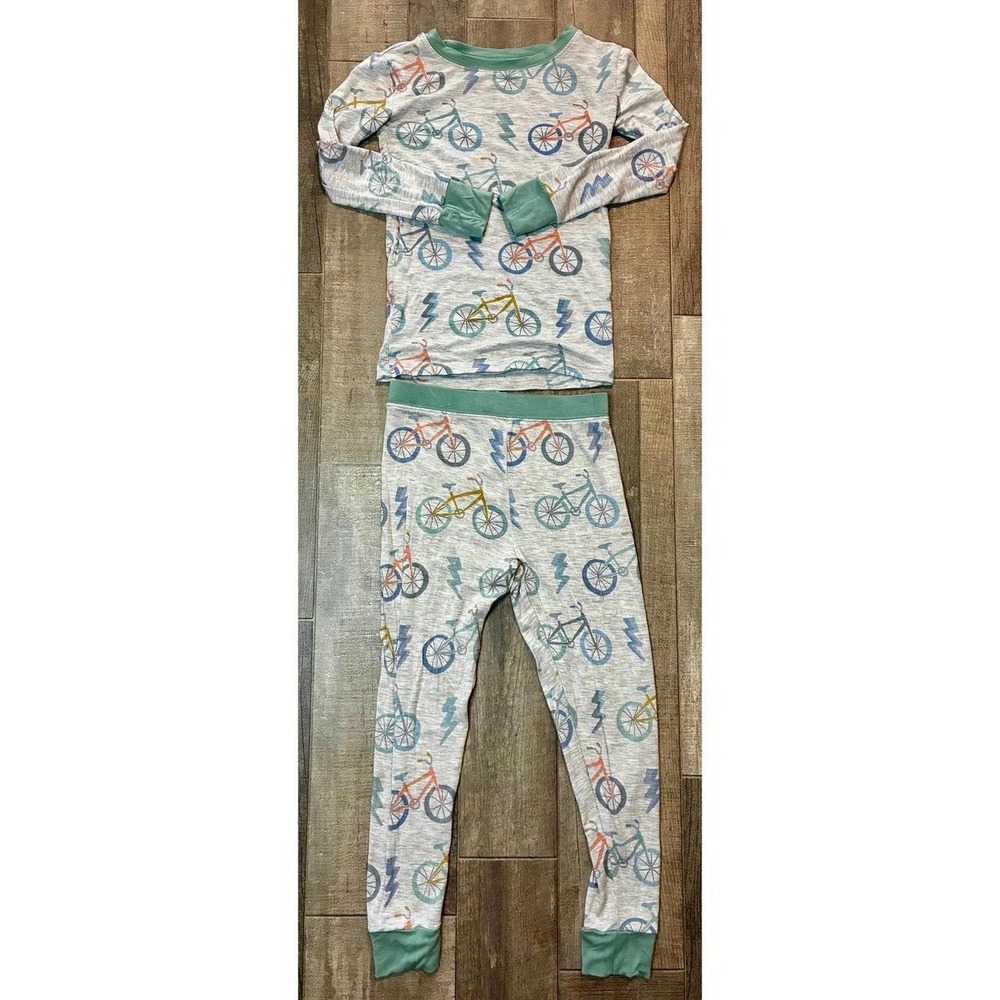 Little Sleepies "Let's Ride" Bicycle Bamboo Pajama Set- 4T